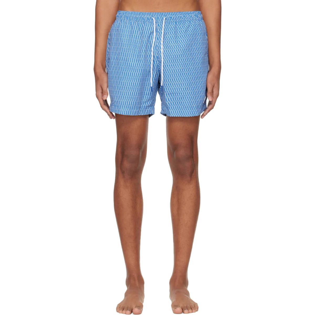 Micro-Print Swim Shorts