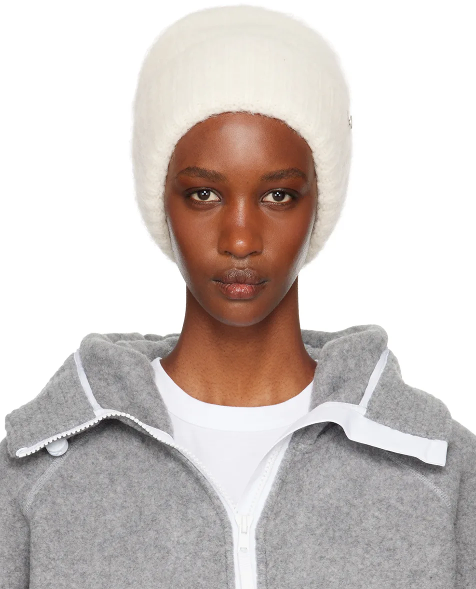 Off-White Alpaca Beanie by Canada Goose