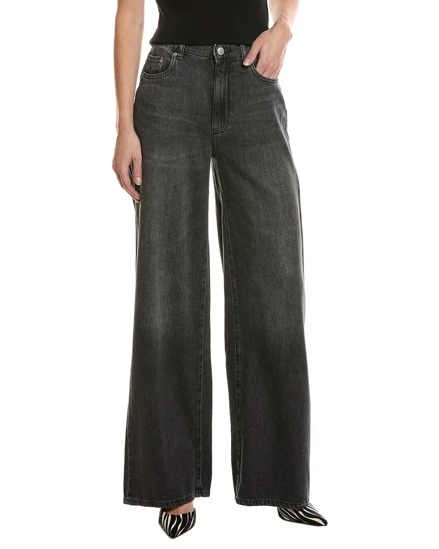 Hepburn Nightshade Aura Wide Leg Jean by DL1961