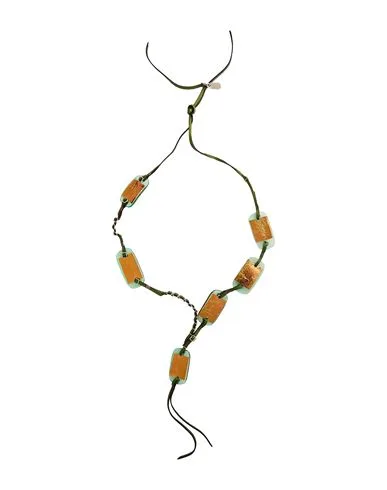 Necklace - Leather, Plastic by JAMIN PUECH