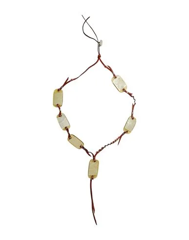 Necklace - Leather, Plastic by JAMIN PUECH
