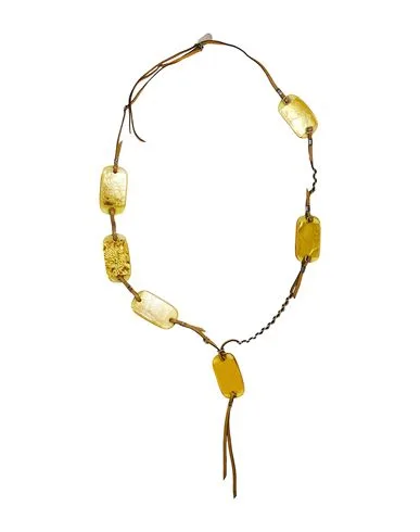 Necklace - Leather, Plastic by JAMIN PUECH