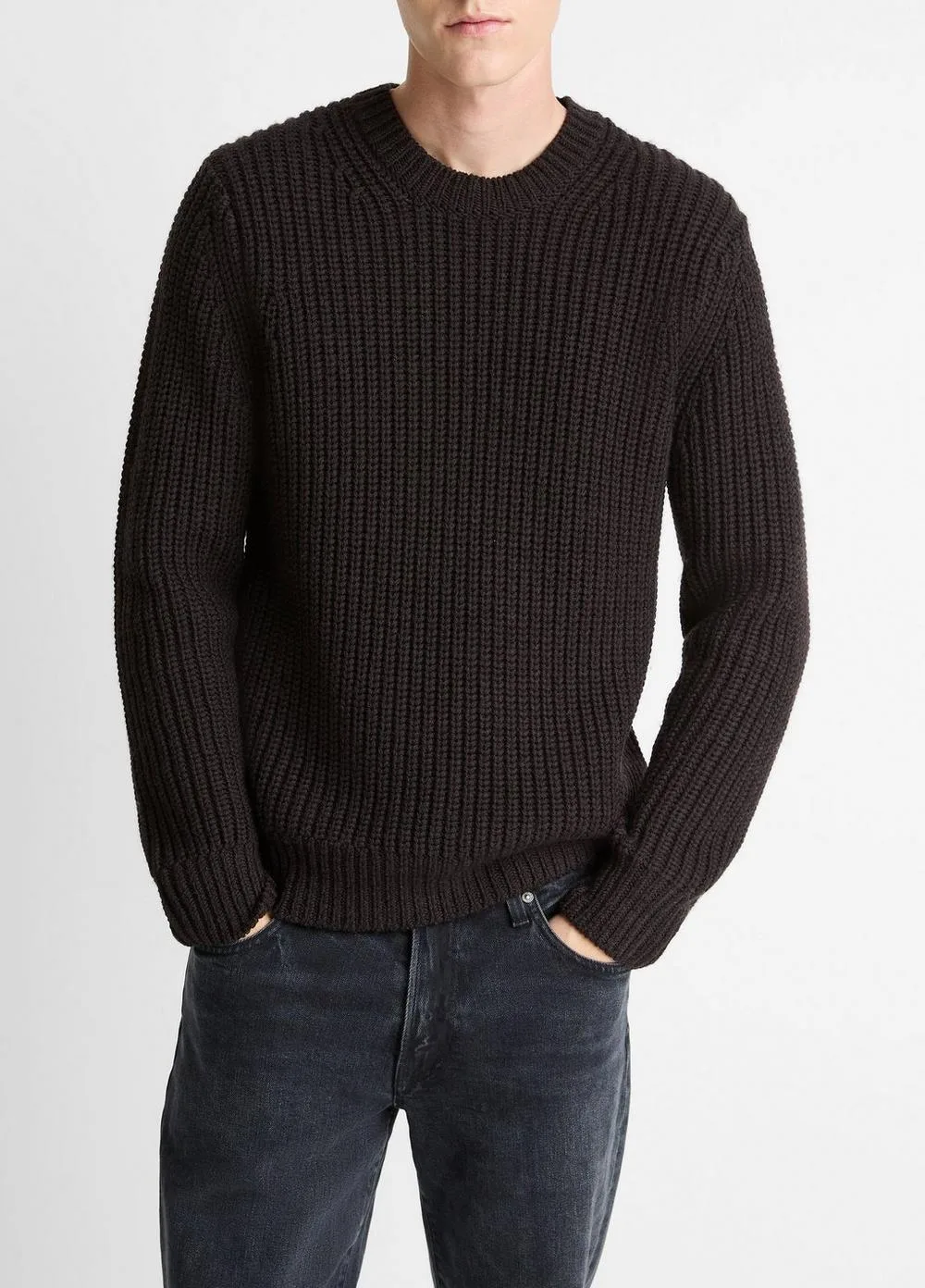 Utility Shaker Merino Wool Sweater