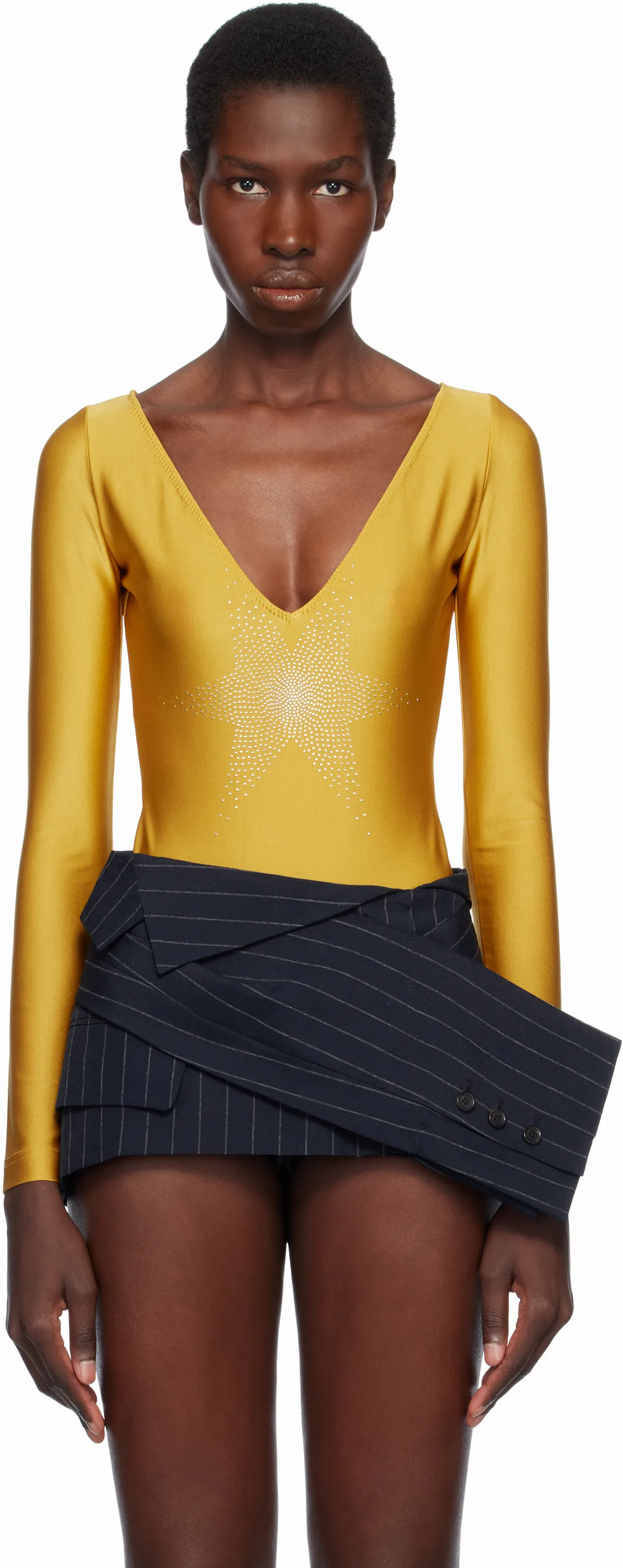 Gold Star Point Bodysuit