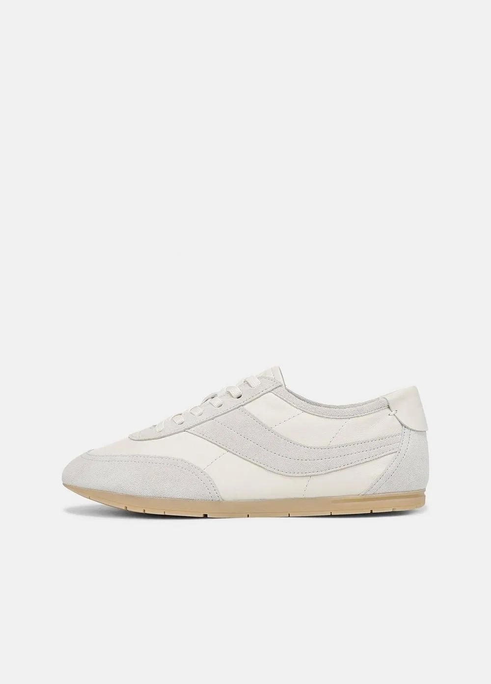 La Leather & Suede Slip-On Runner Sneaker