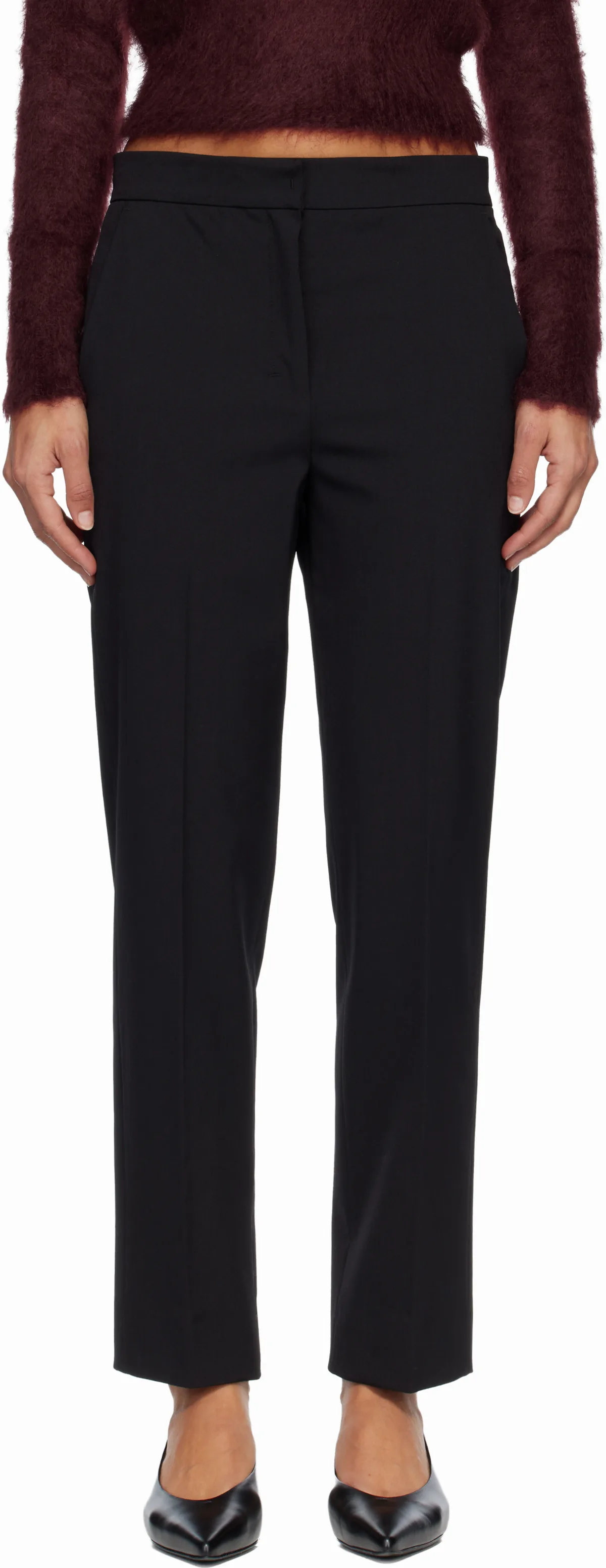 Black Malika Trousers