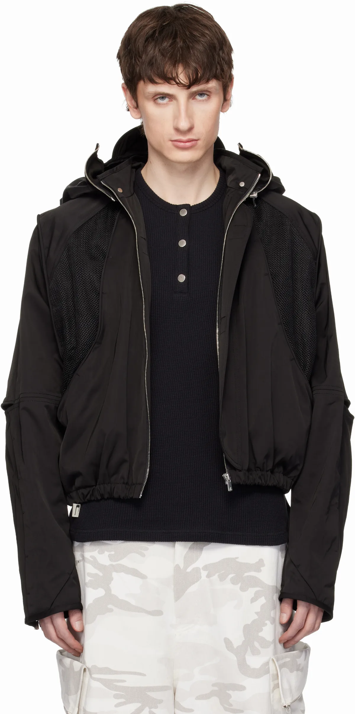 Black Parachute Hooded Gen 2 Jacket