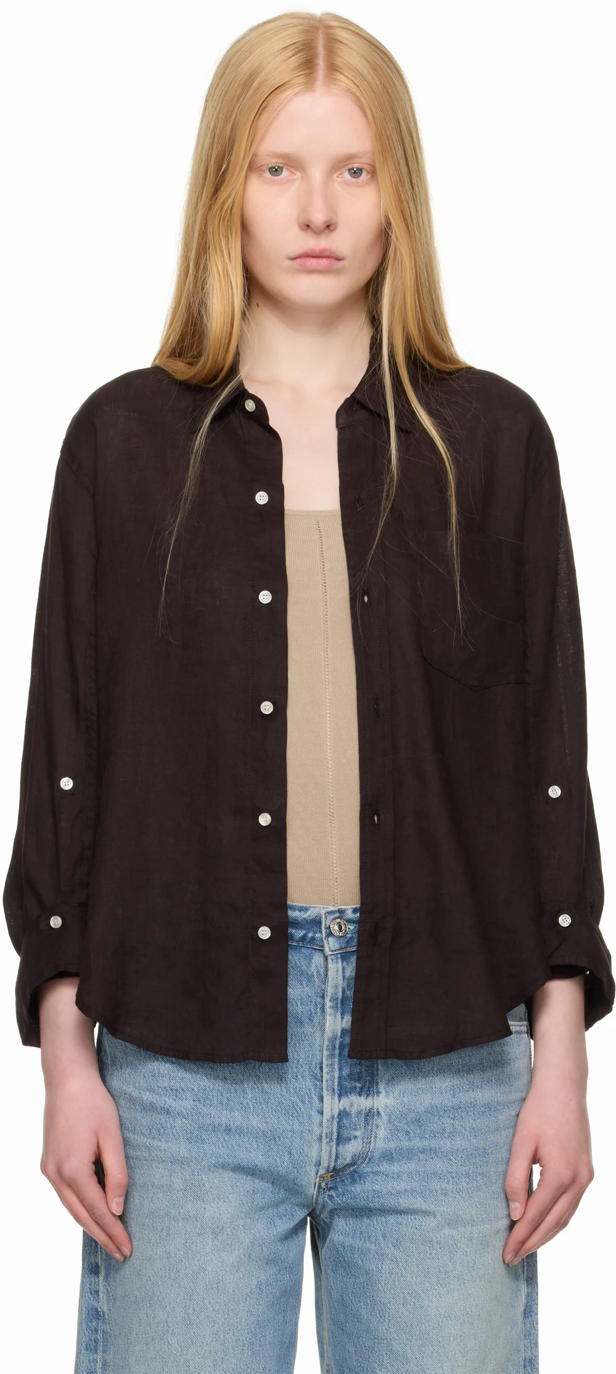 Brown Kayla Shirt