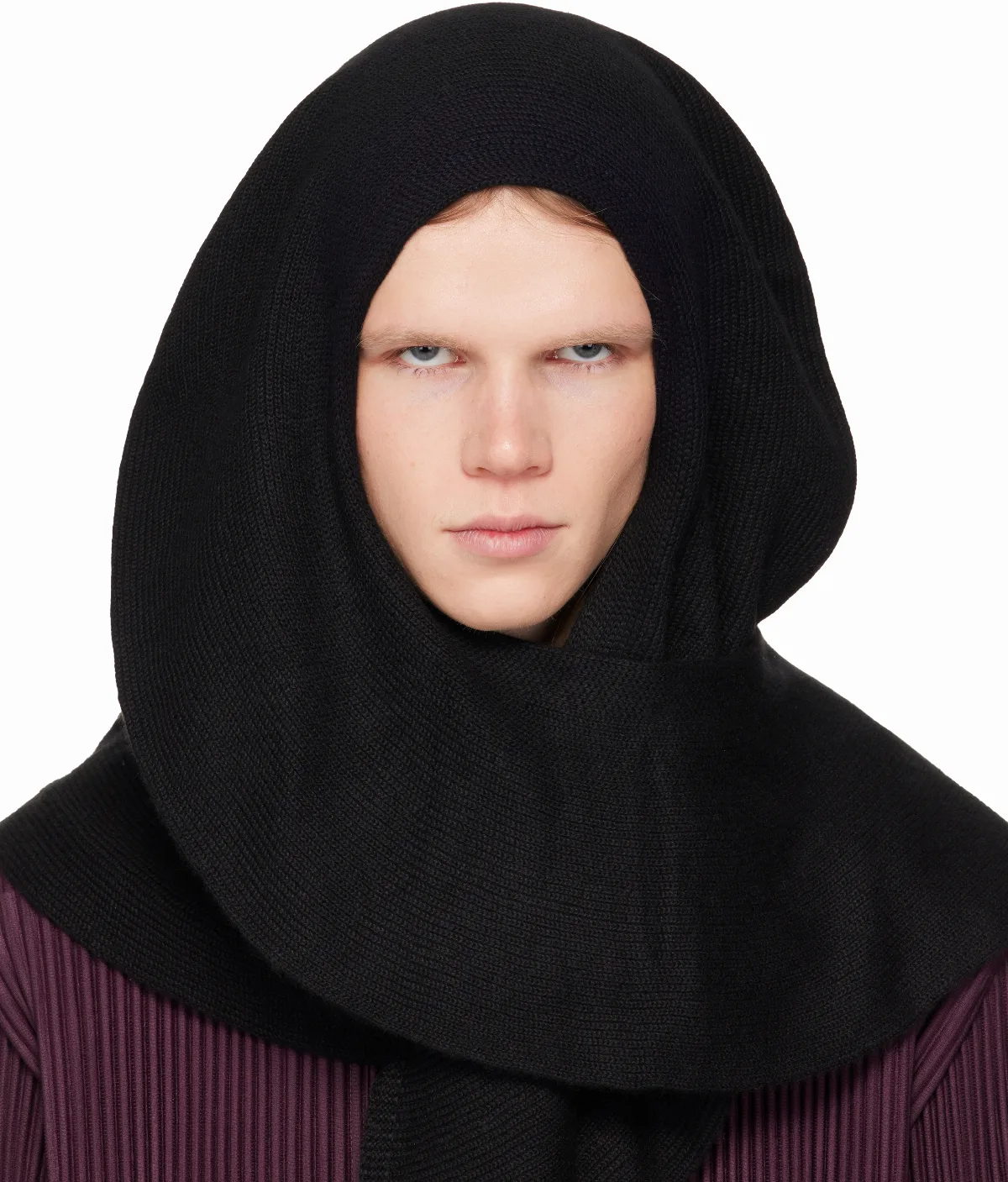 Black Cashmere Winter Gear Scarf