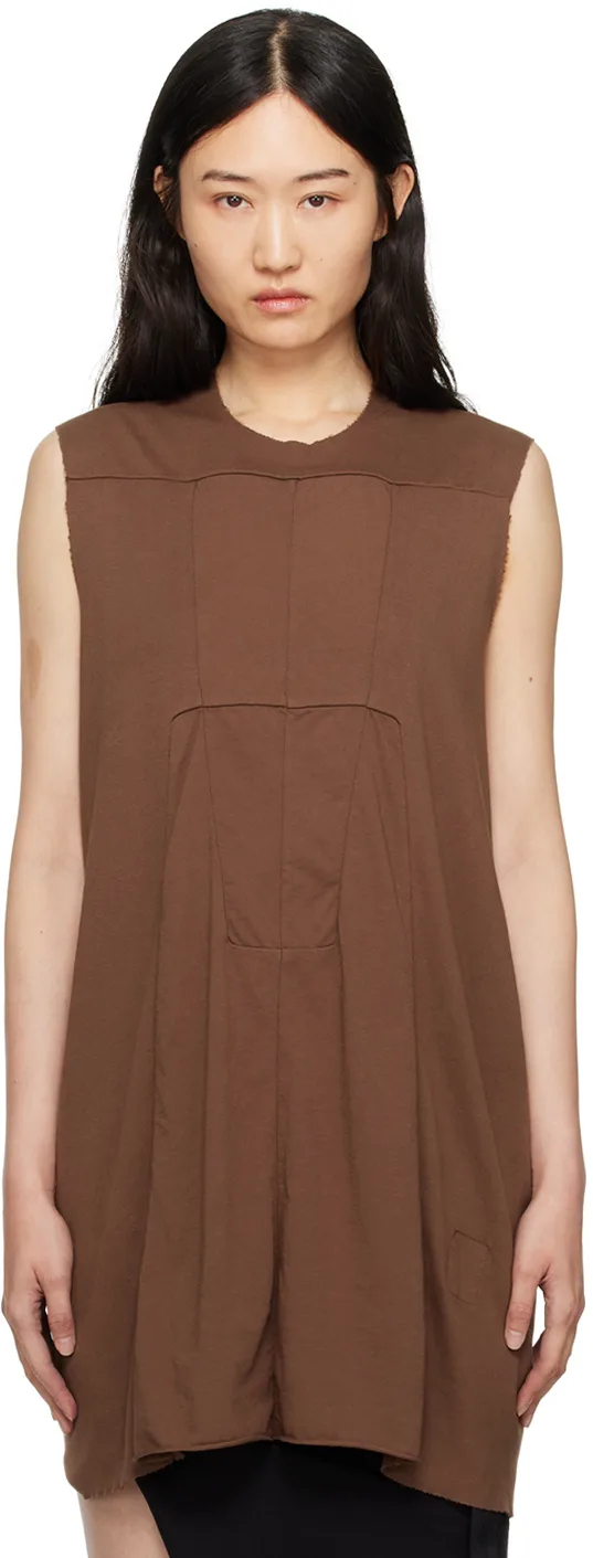 Brown Porterville Luxor Tank Top