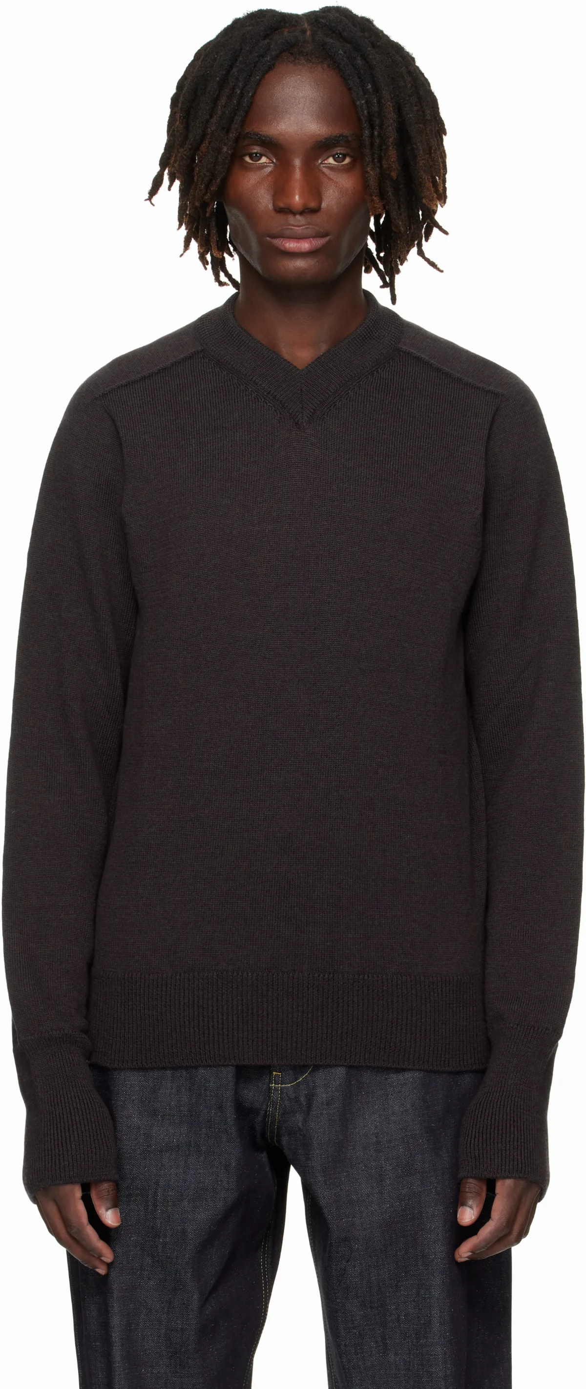 Brown Inverness Sweater