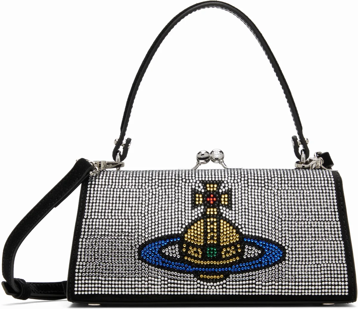 Black & Silver Doll XL Bag by Vivienne Westwood