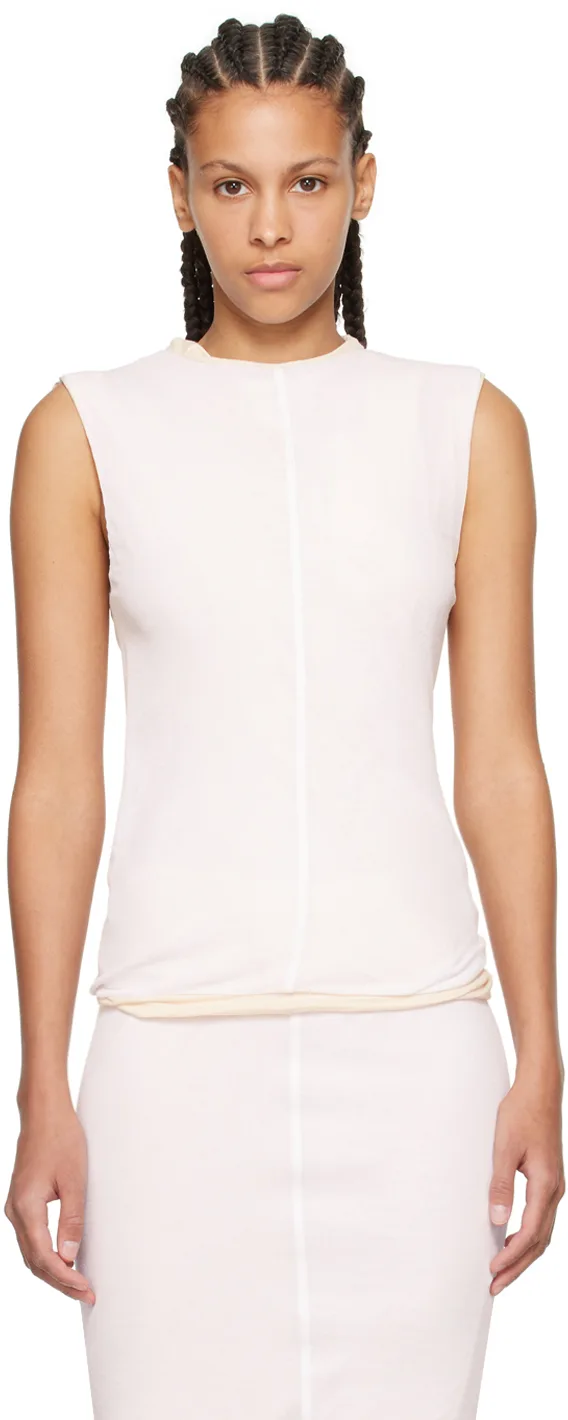 Pink Eolo Reversible Tank Top