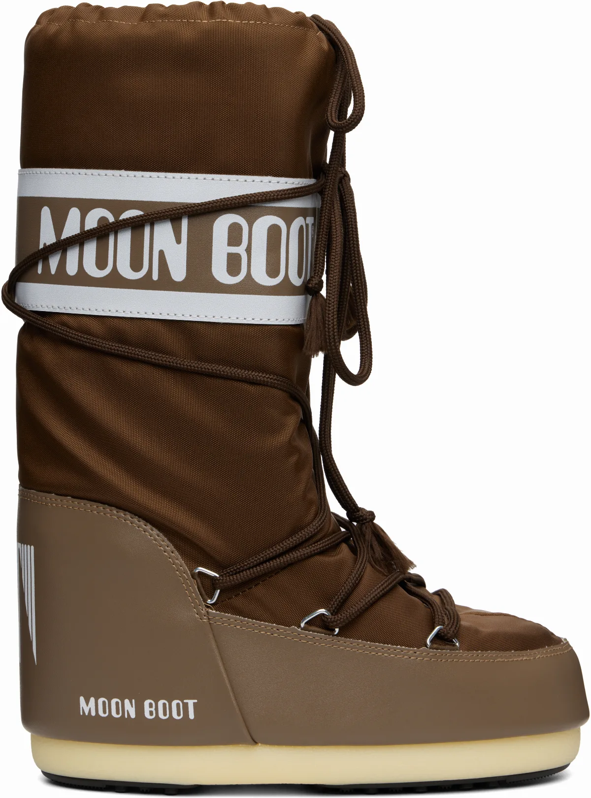 Brown Icon Nylon Boots