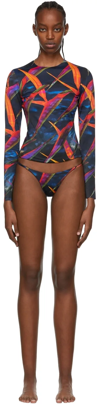 Multicolor Surfer's Paradise Bikini by Louisa Ballou
