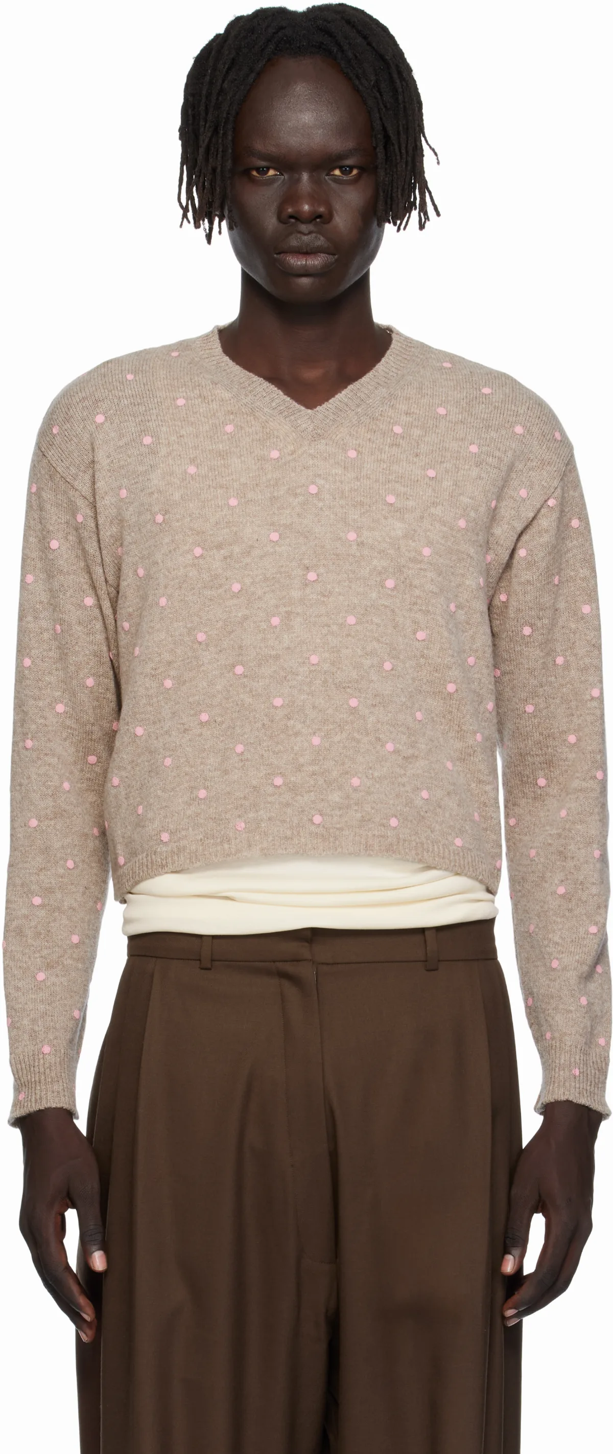 Beige Molly Knit Sweater