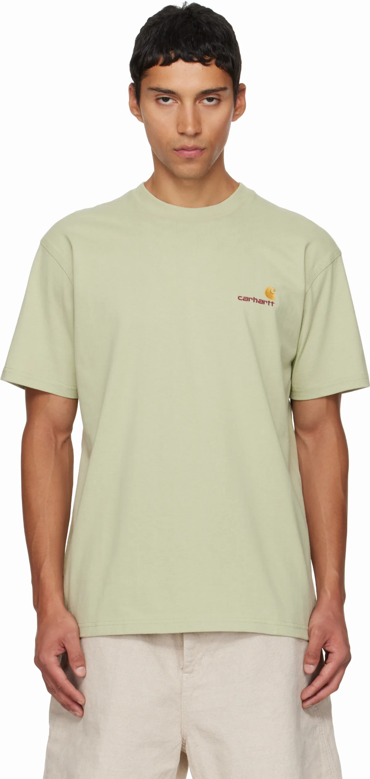 Green American Script T-shirt