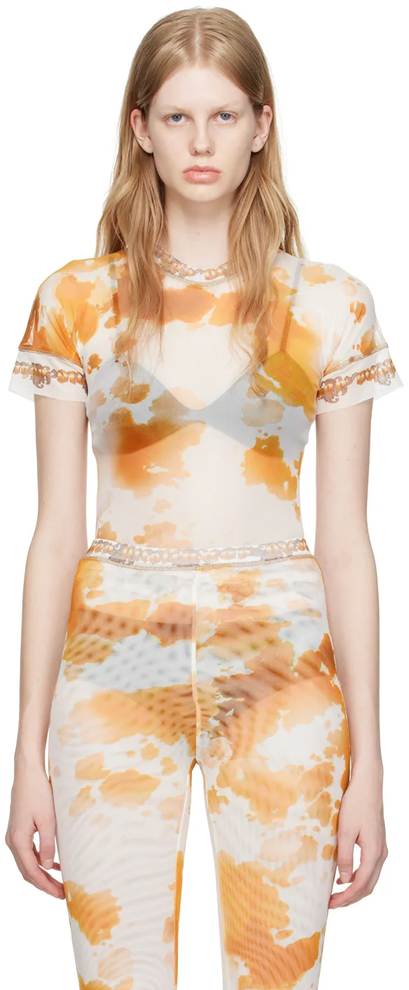 SSENSE Exclusive Orange T-Shirt