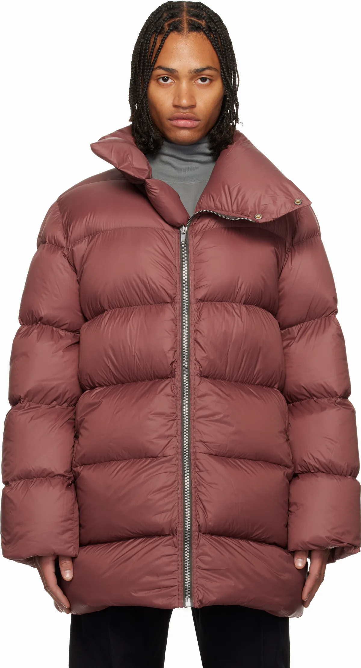 Pink Concordians Turtle Down Coat