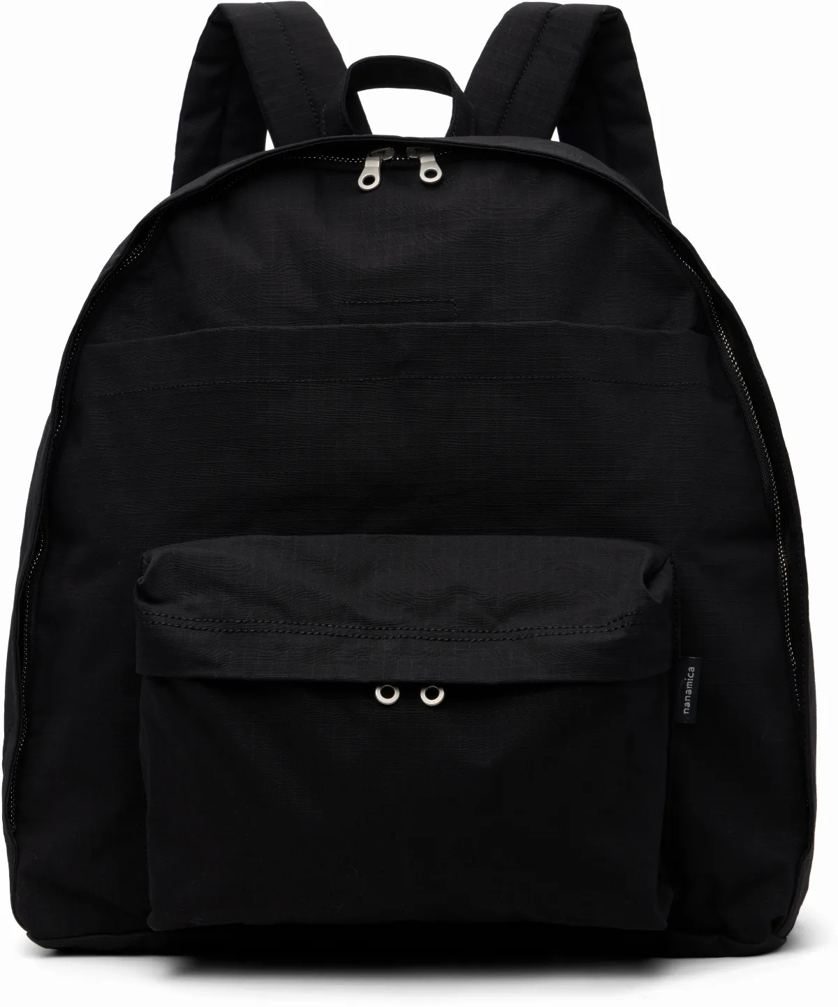 Black Day Pack Backpack by nanamica