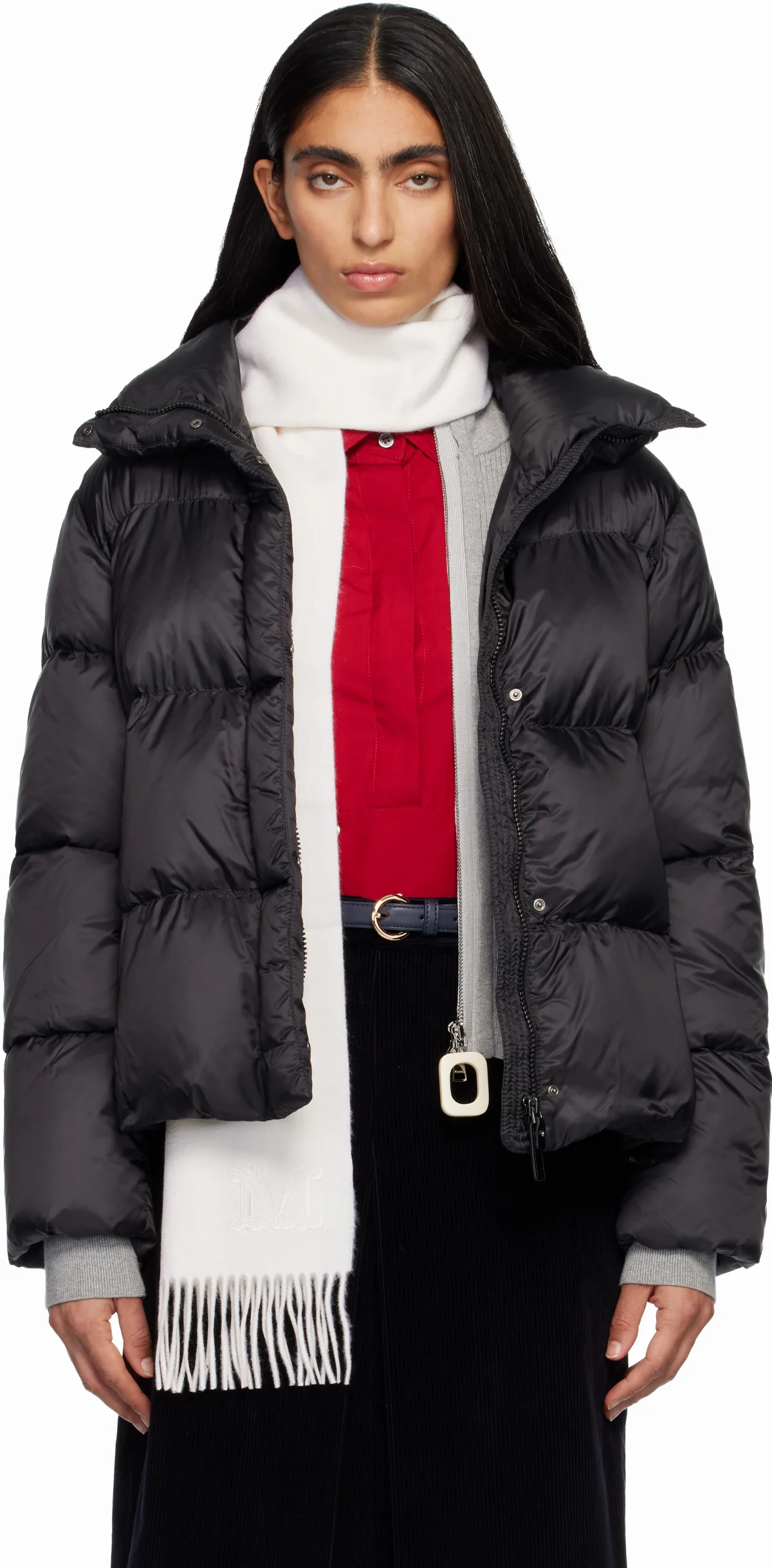 Black Seica Down Jacket