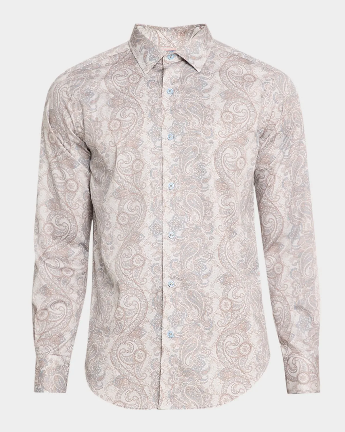 Auberry Stretch Paisley Sport Shirt