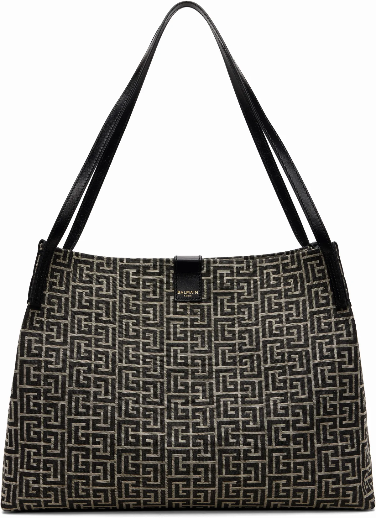 Black & Off-White Medium Release Shopper Tote