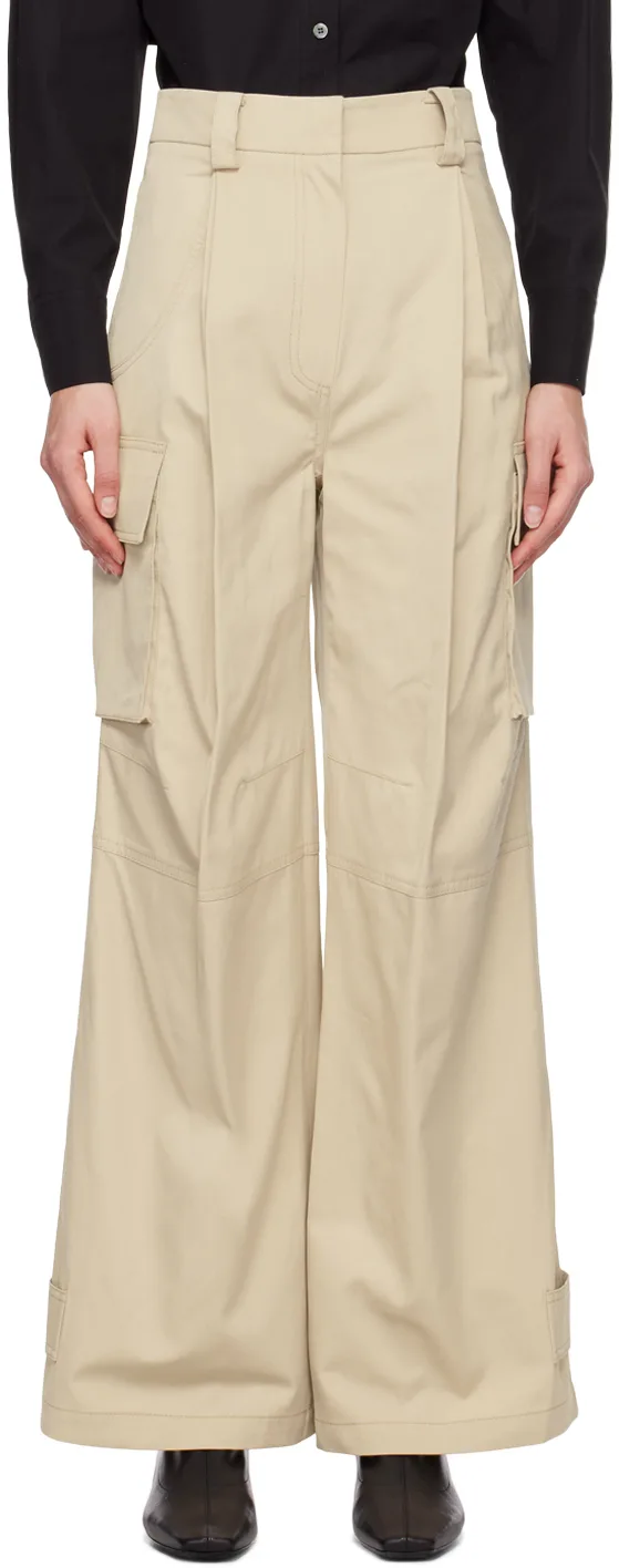 Beige Cargo Pant