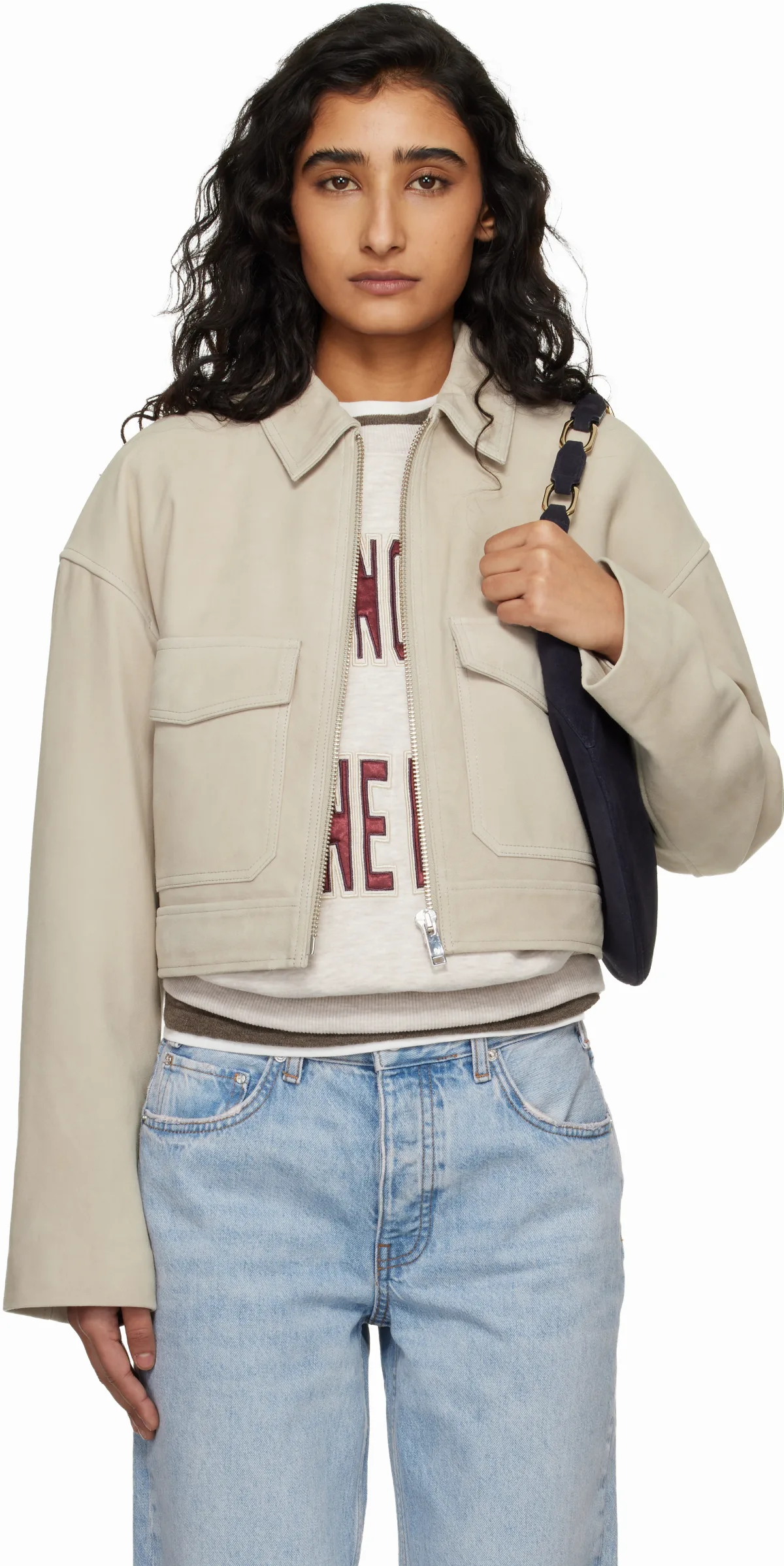 Taupe Christian Jacket
