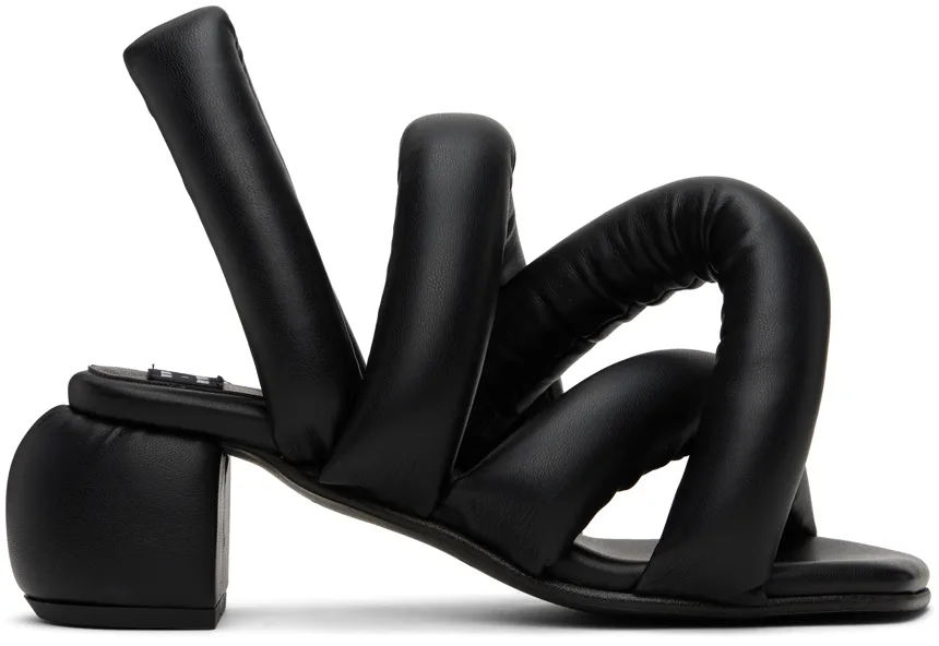 Black Henrik Vibskov Edition Sausage Heeled Sandals