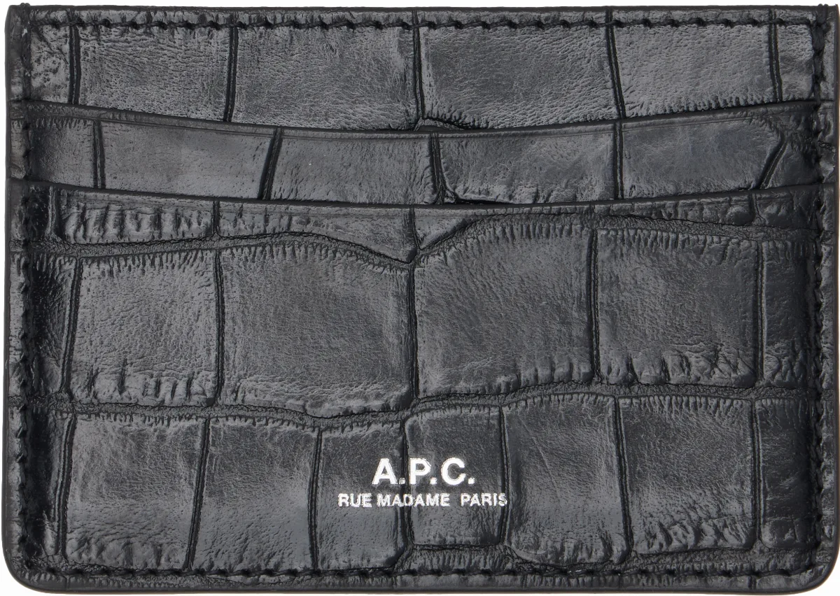 Black André Card Holder