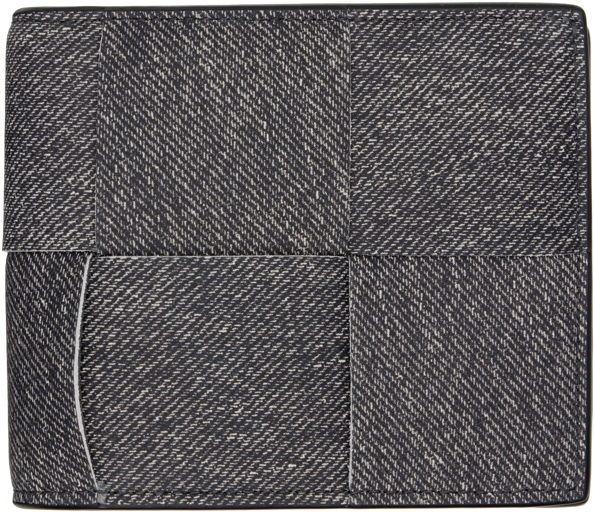 Gray Cassette Bi-Fold Wallet
