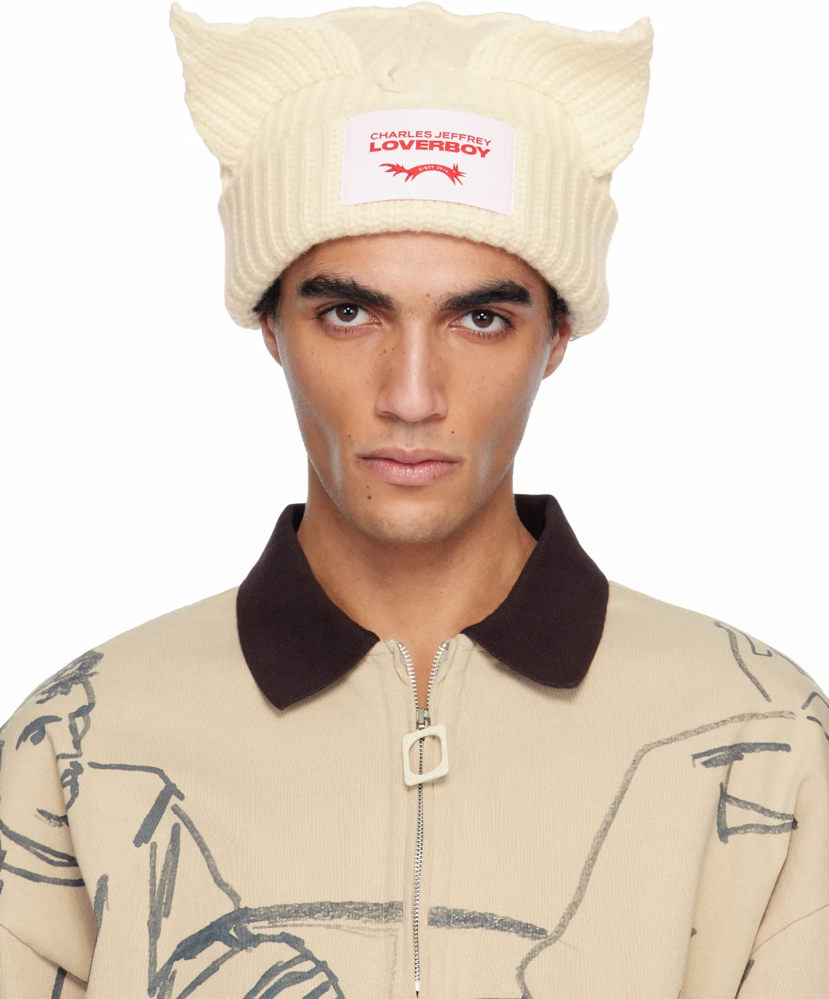 Off-White Chunky Ears Beanie