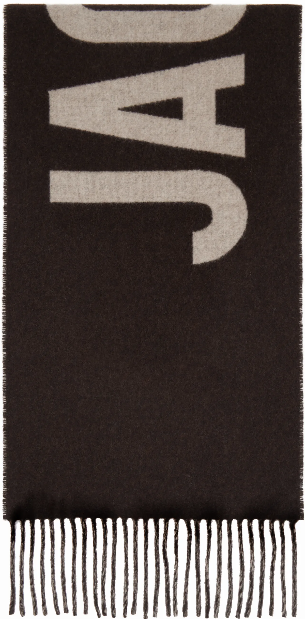 Brown'The Jacquemus' Scarf