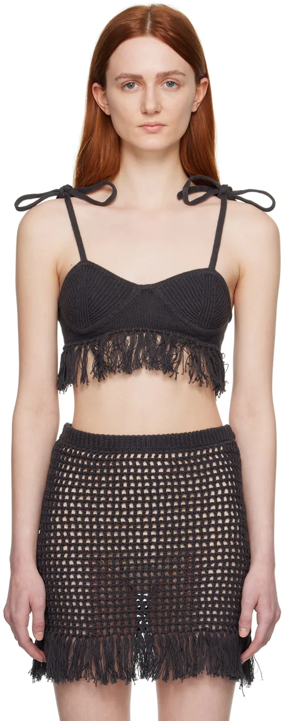 Gray Egypt Bra