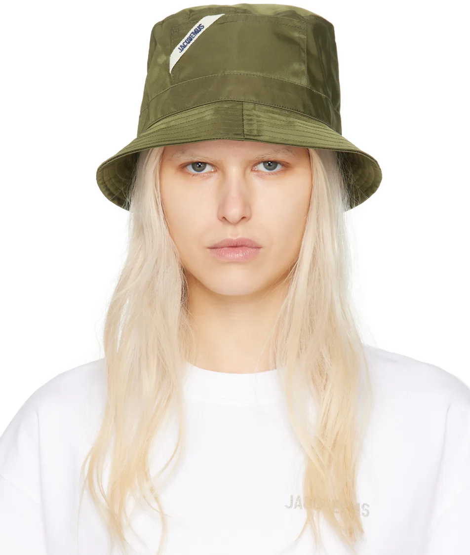 Green Le Chouchou'Le Bob Ovalie' Bucket Hat