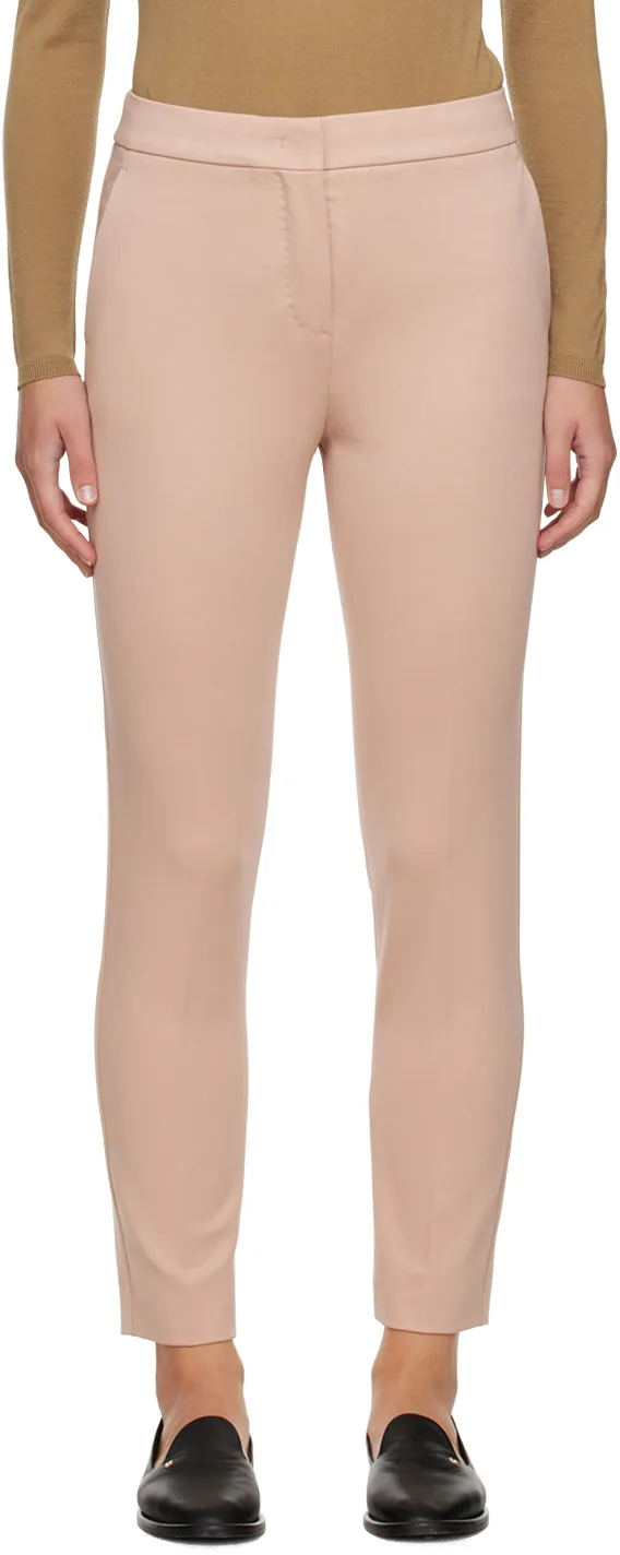 Pink Cropped Trousers