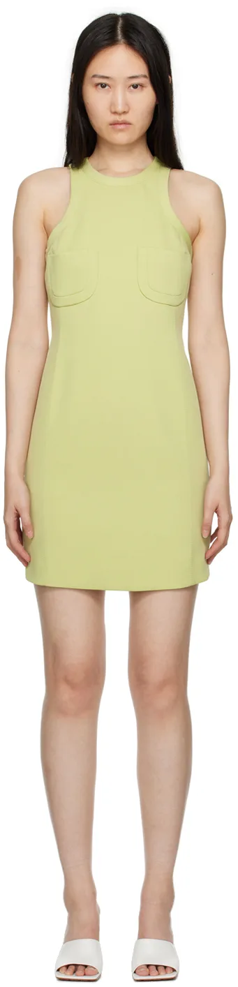 Green Peony Minidress by RECTO