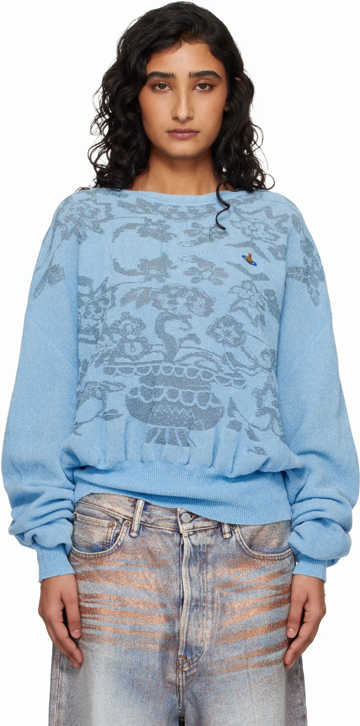 Blue Jules Sweater