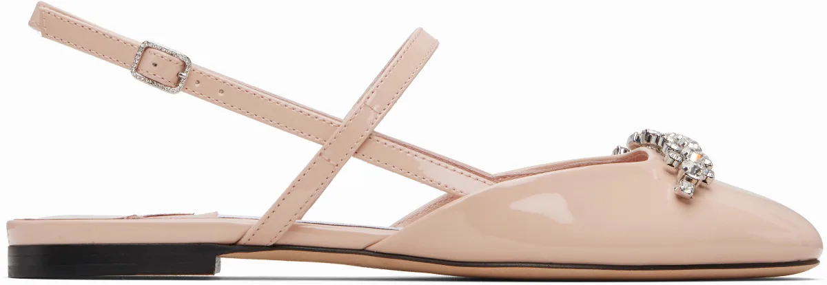 Pink Belinda Ballerina Flats