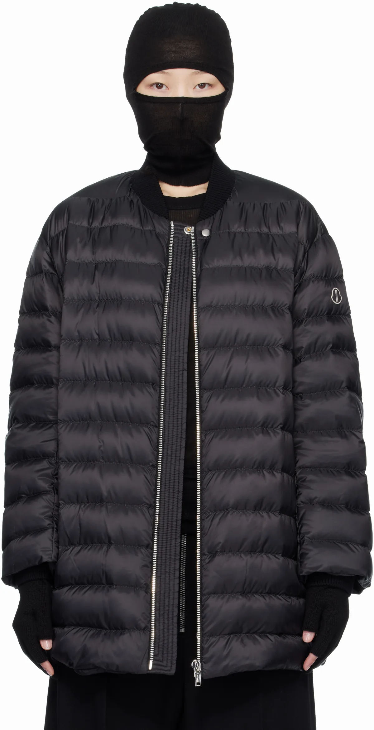 Moncler + Rick Owens Black Flight Down Jacket