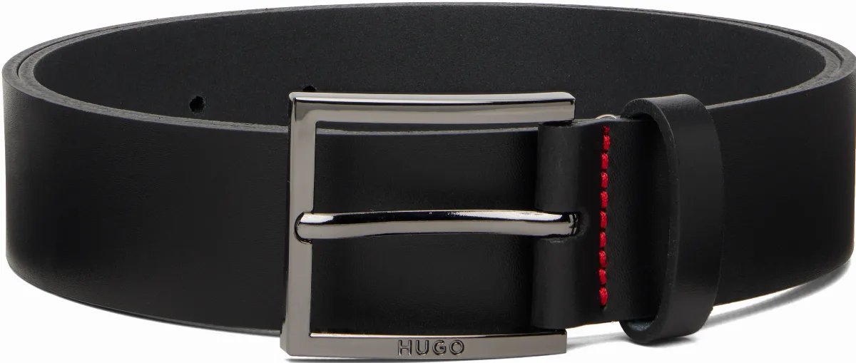 Black Leather Belt