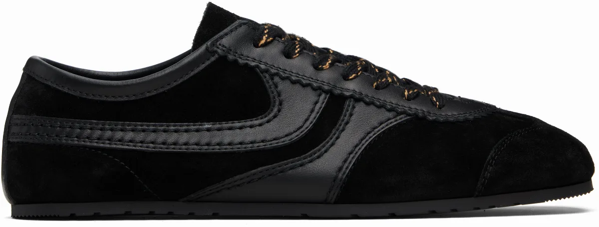 Black Suede Sneakers