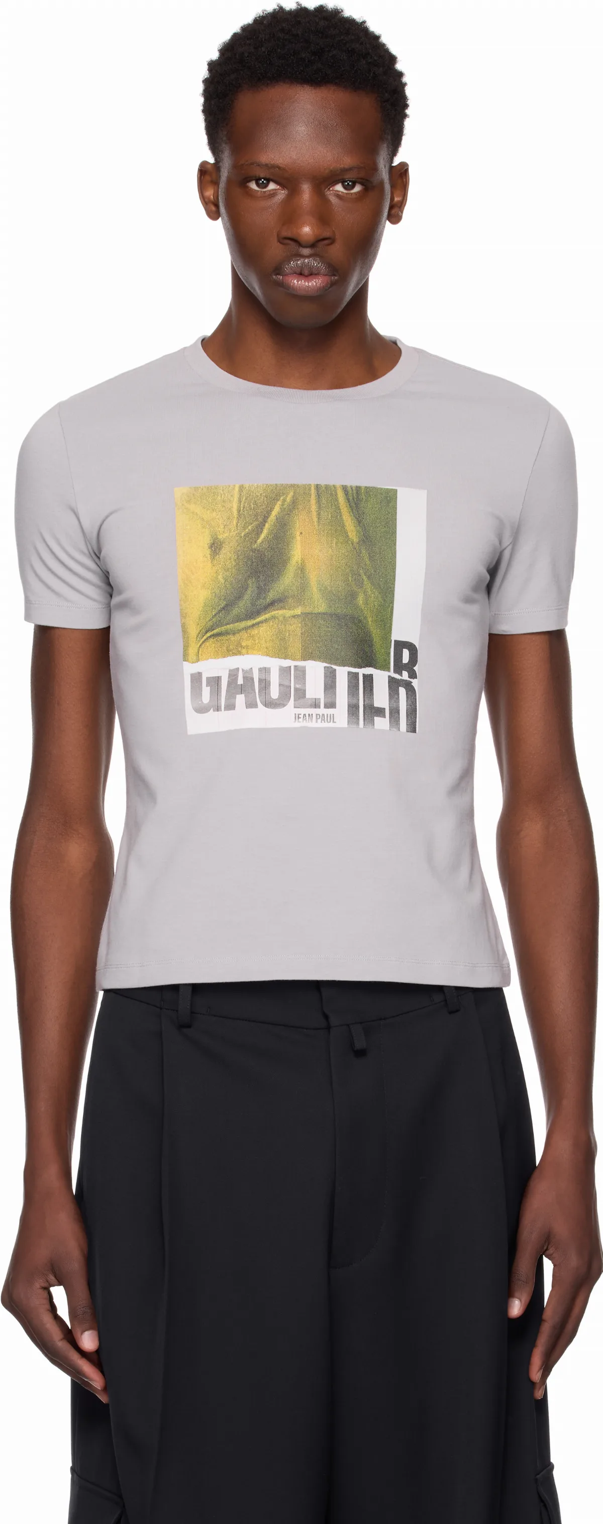 SSENSE Exclusive Gray Baby T-shirt by Jean Paul Gaultier