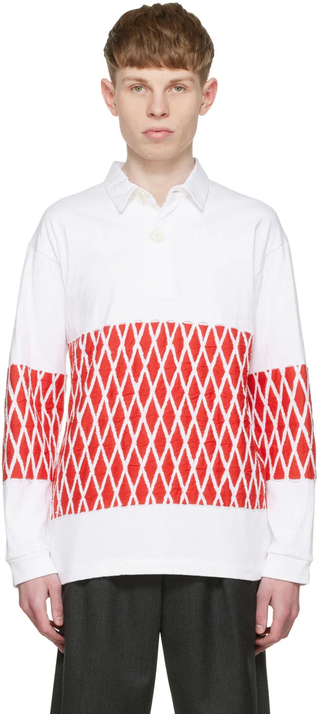 White Cotton Polo