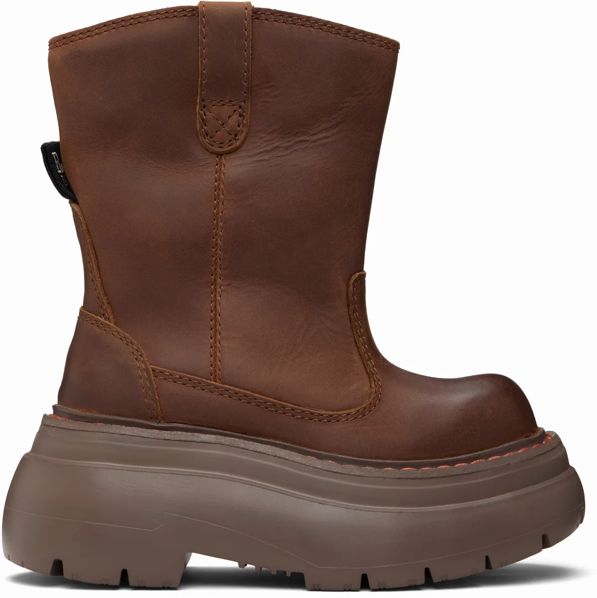 SSENSE Exclusive Brown Chunky Workwear Boots