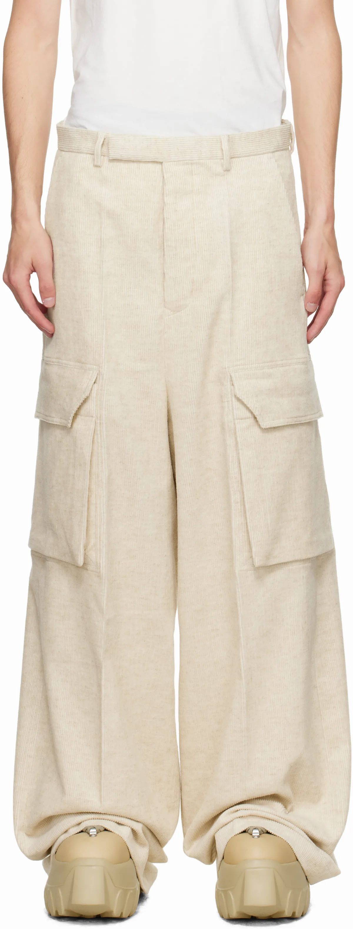 Off-White Concordians Firbanks Cargo Pants by Rick Owens