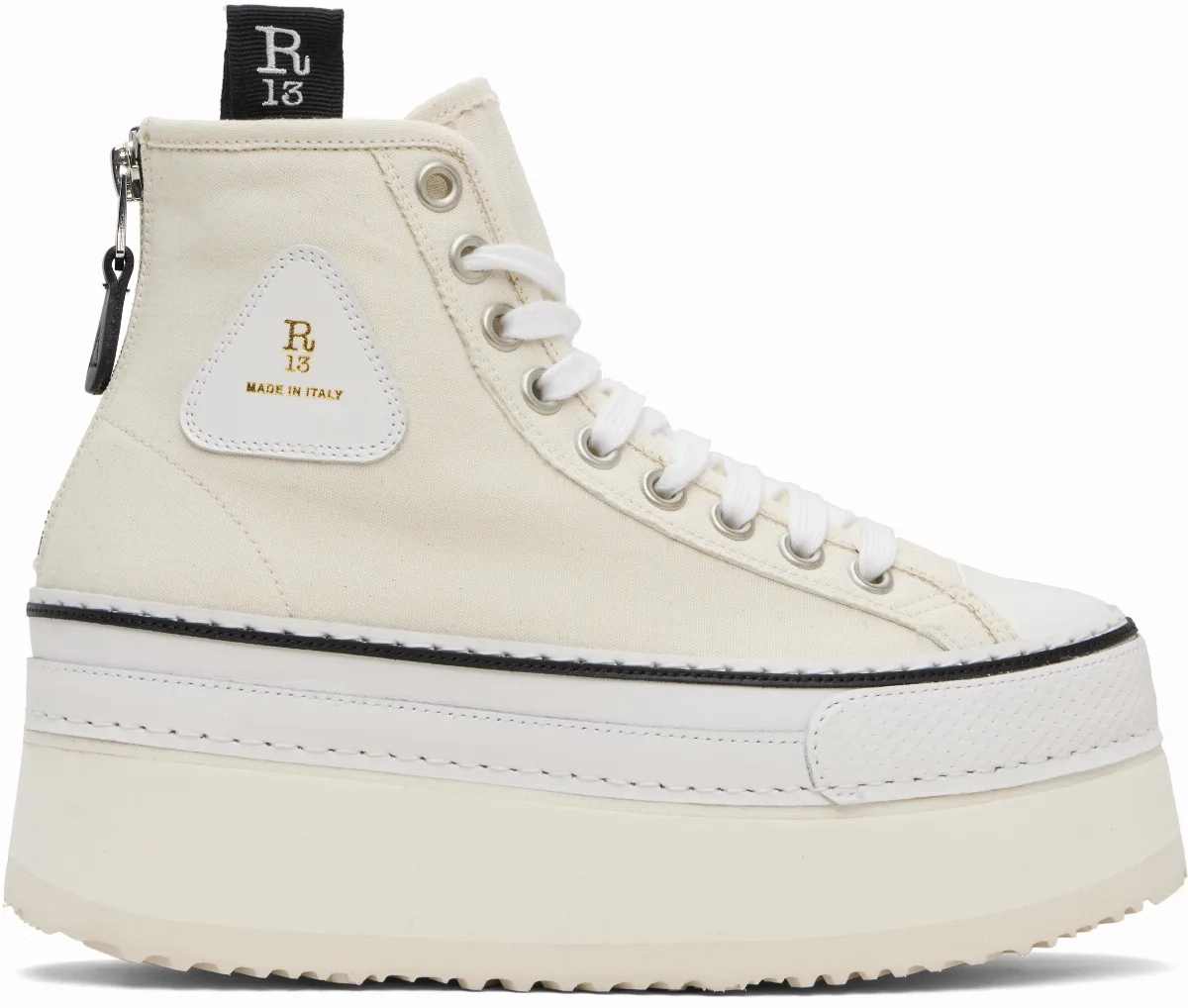 Off-White Courtney Platform High Top Sneakers