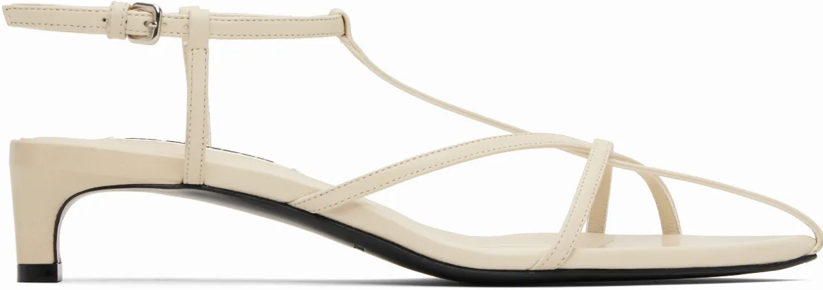 Off-White Cage Low Heeled Sandals
