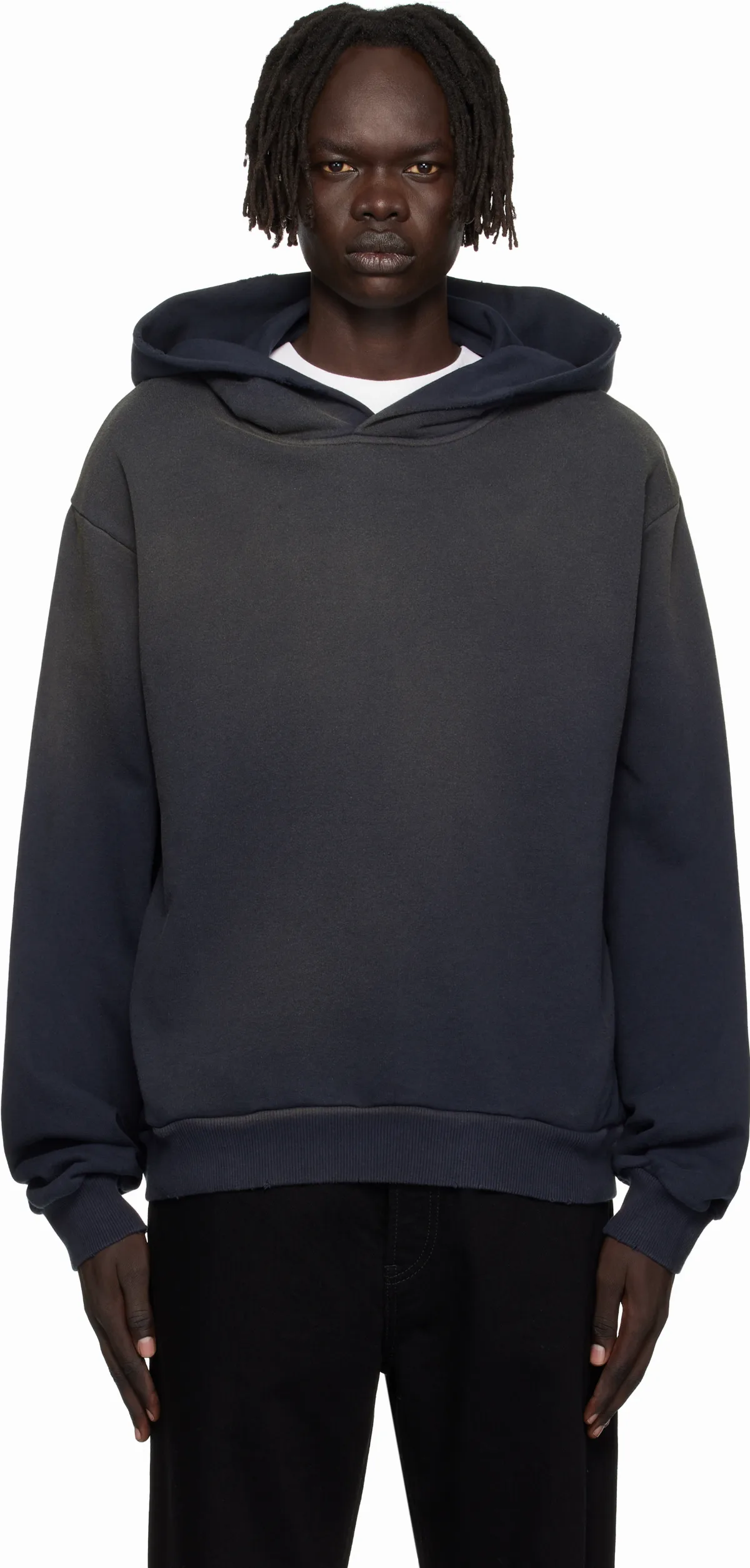 Black Logo Hoodie by Acne Studios
